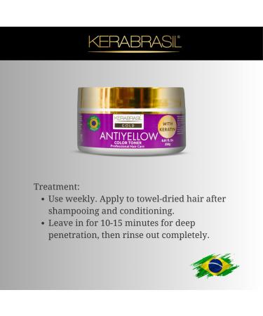 Antiyellow Treatment Cream 250g - Advanced Blonde Therapy Neutralizes Brassy Tones Hydrates & Adds Sheen - Shop Internationally - Buy Online on GoSupps.com