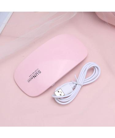 Buy Cam2 Mini UV Lamp Nail Dryer - 6W LED Portable Gel Nail Polish Dryer (Pink) - International Shipping Available - Buy Online on GoSupps.com