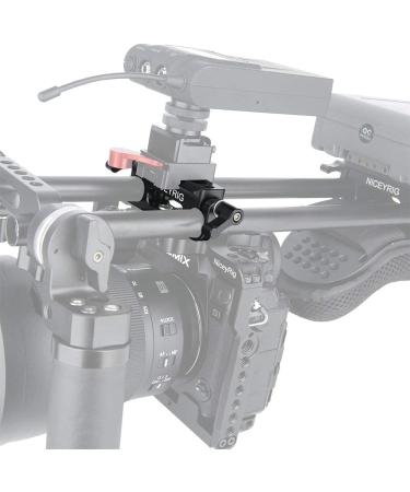 NICEYRIG 15mm Rod Clamp with NATO Rail for Rod Railblock Support System - DSLR Camera Cage Compatible - 333 - Buy Online on GoSupps.com