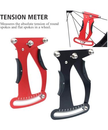 EUGNN Bicycle Tension Meter - Spokes Calibration Tool for Mountain Bike Wheels (Red) - Buy Online on GoSupps.com