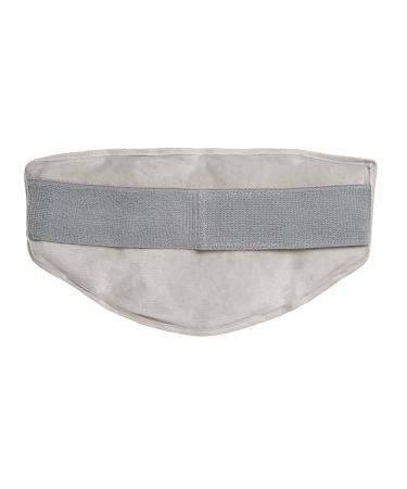 Fashy neck and shoulder pillow with gel beads for cold and heat application grey