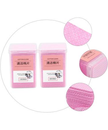 Beavorty 3200 Pcs Glue Wipes - Eyelash Glue Cleaning Pads & Remover - Non-Woven Adhesive Wipes for Nails - 4.8x4.8cm - Buy Online on GoSupps.com