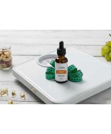 LaCura Drop IT Organic Essential Oil Blend for Fullness Cravings & Metabolic Balance Ingestible Essential Oil Natural Support for Cravings & Daily Wellness 30 mL - Buy Online on GoSupps.com