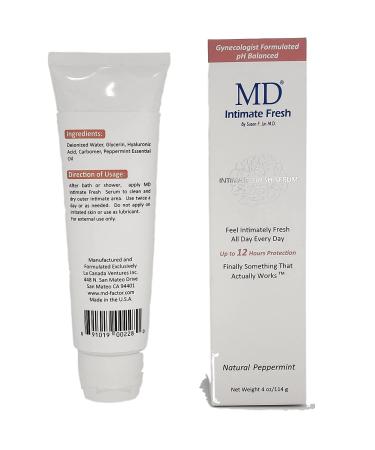 MD Intimate Fresh Serum | Deodorizes & Cleans Intimate Area | 3 Months Supply | External Use Only - Buy Online on GoSupps.com