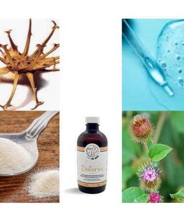 Dolores (120 ML) Natural Herbal Product (Cats and Dogs) to Reduce Inflammation and Joint Bone and Tendon Pain. - Buy Online on GoSupps.com