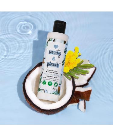 Lovee Beautty & Planet Coconut Water & Mimosa Flower Natural Conditioner for Volume | No Sulfates and No Paraben | 200mll - Buy Online on GoSupps.com
