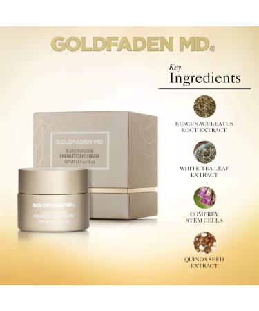Goldfaden MD Plant Profusion Energetic Eye Cream 0.5 oz - Revitalize Your Eyes - Buy Online on GoSupps.com