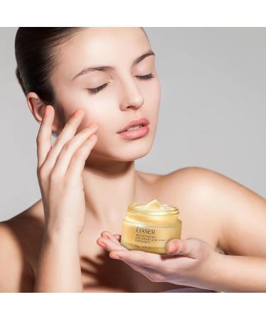 Eye Cream 105 Peptide Under Eye Repair Cream for Dark Circles Eye Moisturizer for Women and Men Daily Eye Care Products for Damp Sensitive Synyey - Buy Online on GoSupps.com