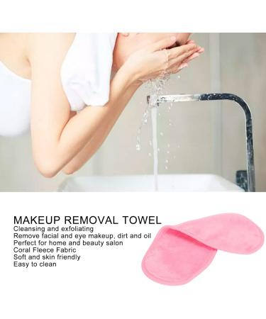 OKJHFD Makeup Remover Cloths 5pcs Coral Fleece Makeup Remover Towel Home Beauty Salon Reusable Microfiber Face Cleansing Towel - Buy Online on GoSupps.com