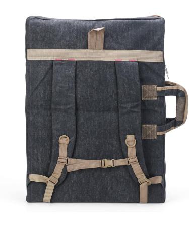 TRANSON Art Portfolio Case Artist Backpack Canvas Bag - Large 26 x 19.5 - Black - Buy Online on GoSupps.com