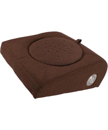 Multifunctional Moxibustion Cushion Set - Easy to Clean Stool with Smoke Control & Soft Linen Sponge Filling for Feet (Brown) - Buy Online on GoSupps.com