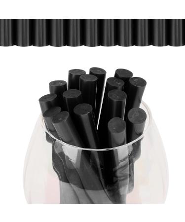 Manarty Full Size Black Hot Melt Glue Sticks - 30pcs 0.43x4 Vintage Embossed Wax Seal Sticks for Decoration, Parties, and Gifts - Buy Online on GoSupps.com