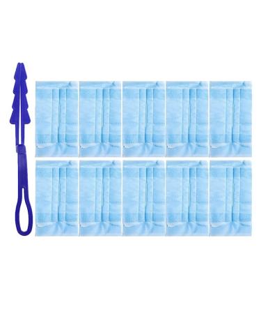 qazaa Duster Kit 1 Duster + 10 Refills for Home Maintenance Dust Duster Easy Install Easy to Use