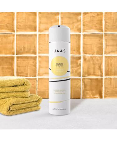  JAAS JAAS Professional Renewer Restructuring Repair Shampoo for dry and chemically treated hair. Antioxidant with camellia and lemon oils. Silky effect. 250 ml - Buy Online on GoSupps.com