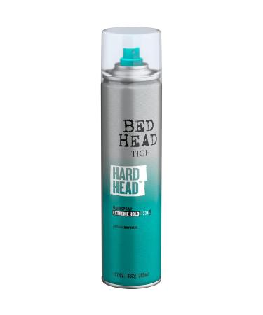TIGI Bed Head Hard Head Hairspray for Extra Strong Hold - For All Hair Types - With Instant Dry & Natural Shine - Use on Dry Hair - Premium Hair Care Products for Women & Men - 11.7 oz (7 Pack) - Buy Online on GoSupps.com