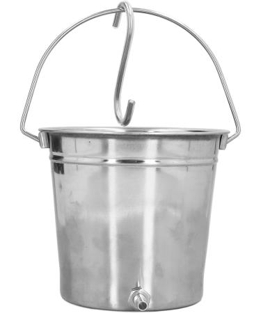 2L Stainless Steel Enema Bucket with Silicone Hose & Storage Bag - Home Intestinal Cleaning Tool - Buy Online on GoSupps.com