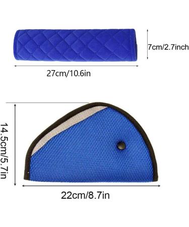 Kids Seatbelt Strap Cover Adjuster - 2pcs Car Seat Belt Pads for Children's Comfort - Buy Online on GoSupps.com