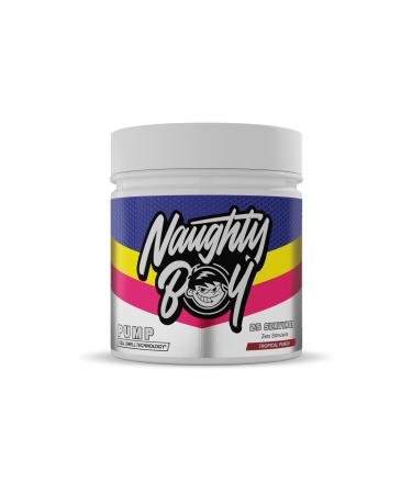 Naughty Boy Cell Swell Technology Non Stimulant Pre Workout - Pump Performance & Focus. L-Citrulline 6g Beta Alanine 3.2g and Added Arginine 400g - 25 Servings (Tropical Punch) Tropical Punch 400g - Buy Online on GoSupps.com
