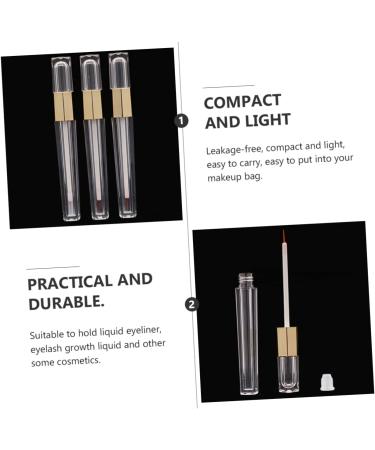 Healvian 6pcs Bottle Female Eyeliner Tubes Mascara Clear Refillable Mascara Tube - Buy Online on GoSupps.com