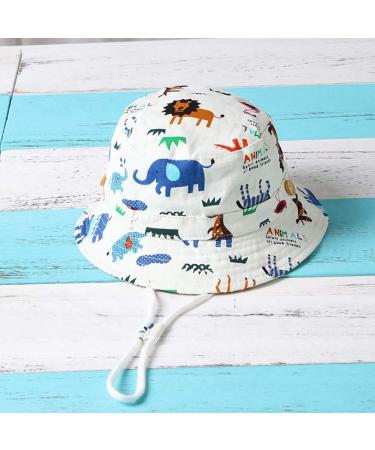 XYIYI Kids Lion Bucket Hat | Adjustable Sun Hat for Boys Girls 2-4 Years - Buy Online on GoSupps.com