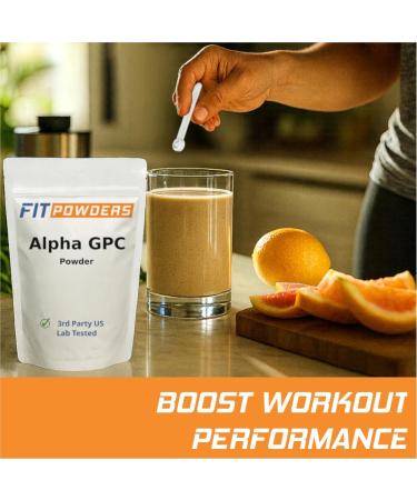 Alpha GPC Powder Supplement (Alpha-GPC Choline Powder) with Scoop (25 Grams) 0.88 Ounce (Pack of 1) - Buy Online on GoSupps.com