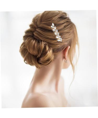 Didiseaon Fashionable Diamond Hair Accessories Hair Clip Wedding Hair Accessories Hair Pin Hair Barrettes Wedding Decor Women Headpiece Hair Comb Bride Crystal Girl - Buy Online on GoSupps.com