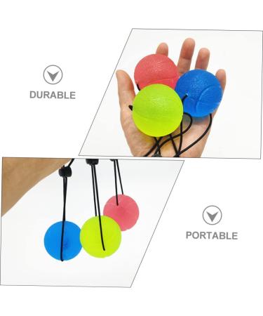 Goohochy Fitness Equipment - Gel Hand Training Ball | Finger & Wrist Developer | Decompression Relaxation Ball - TPE 20x5cm Yellow - Buy Online on GoSupps.com