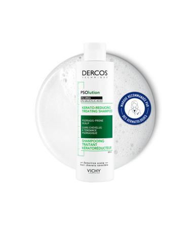 Vichy, Dercos Technique, Keratoreducing Treatment Shampoo, Anti-Dandruff & Anti-Itch, Normal to Oily Hair, 200 ml