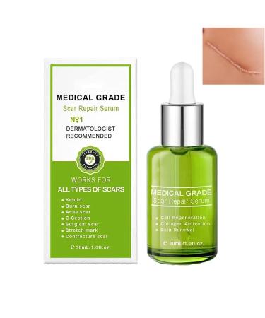 UVOGGFUA Goopgen Advanced Scar Repair Serum Goopgen Medical Grade Scar Repair Serum Scar Repair Nature Scar Treatment Serum Grade Scar Spray for All Types of Scars (Color : 1pc)