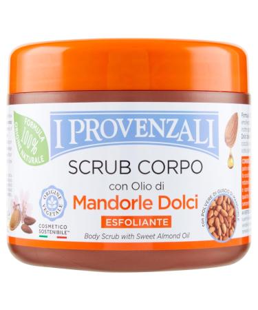 I Provenzali I PROVENZALI SWEET ALMONDS SCRUB BODY EXFOLIATING Jar 600 GRAMS