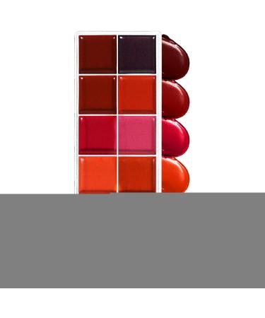 Makeup Palettes - Eyeshadow Palettes - Waterproof Moisturizing Kit Pigmented Vibrant Shades 12 Colors Lip Gloss For Women - Buy Online on GoSupps.com