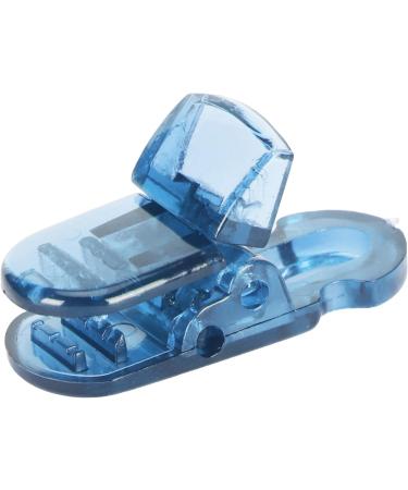 10-Pack Transparent Hearing Aid Lanyard Clips - Versatile & Strong Cable Clips (Light Blue) for Secure Document Holding - Buy Online on GoSupps.com