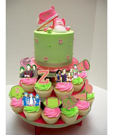 24 Pcs Decorations for Zombiee Cupcake Topper theme Toppers Birthday Party Supplies - Buy Online on GoSupps.com