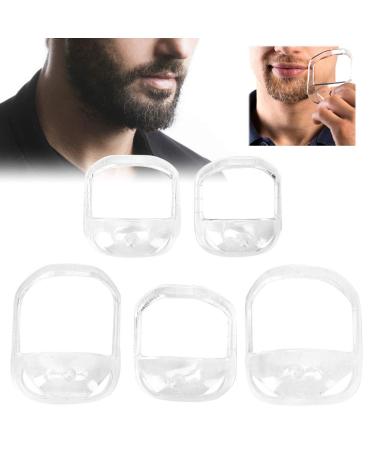 Professional Mustache Shaping Tool | Beard Shaper Template - ABS White for Precision Grooming - Buy Online on GoSupps.com