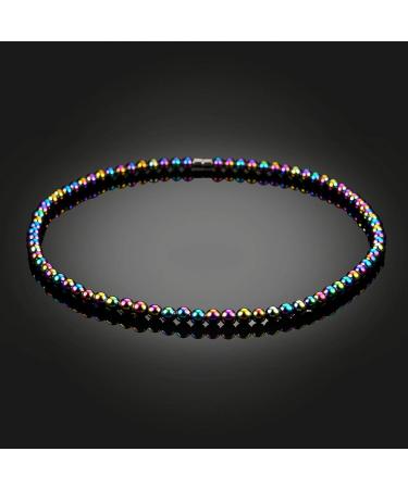 Tyenaza Magnetic Necklace | Hematite Therapy Jewelry for Men & Women | Healthy Magnetic Field Necklace Gift - Buy Online on GoSupps.com