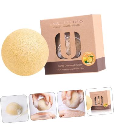 Housoutil 1pc Face Wash Facial Sponge Exfoliator Facial Exfoliating Puff Face Exfoliating Makeup Sponge Makeup Remover Sponge Make up Sponge Body Puff Facial Cleanser Cleansing Flour - Buy Online on GoSupps.com