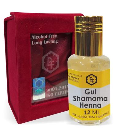 Parag Fragrances Gul Shamama Henna Attar 12ml With Precious Gift Pack|Best Attar For Man|Long Lasting Attar|Ittar|Attar|Perfume|Fragrance Oil|Gift For Man Also Available in 25ml/100ml/500ml
