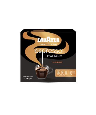 Lavazza Café Moulu Espresso Italiano Lungo 2 x 250 g