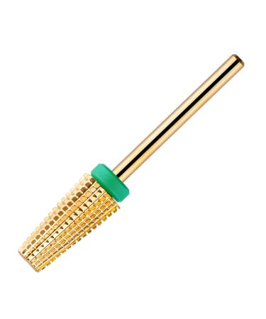 BNG 5 in 1 Carbide Nail Drill Bit Fast Remove Acrylic & Hard Gel Professional 3/32" Electric Nail Drill Tungsten Steel Bits Manicure Pedicure Professional Salon Tool(Coarse Gold) DSA5-Coarse&Gold - Buy Online on GoSupps.com