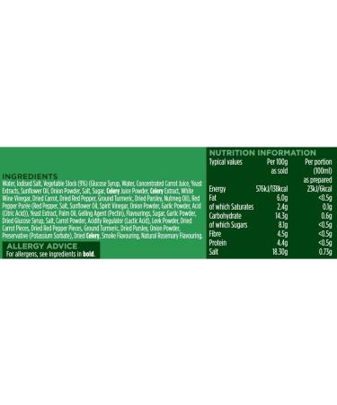 OXO Gluten Free Stock Pots - Garden Vegetables with Parsley & Garlic (80g) - Buy Online on GoSupps.com