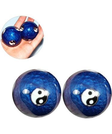 Magiclulu 3 Sets of Baoding Balls - Blue Traditional Hand Massage & Wellness Gift | Kegel Balls | Enamel Gymnastics | Chinese Massage Balls - Buy Online on GoSupps.com
