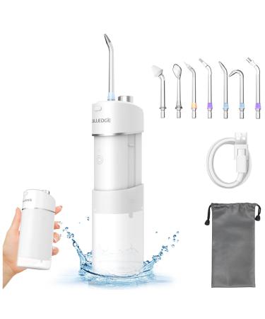 Water Flosser for teeth Portable Water Dental Flosser for Teeth Cleaning and Flossing Cordless Mini Oral Irrigator with 3 Modes 7 Jet Tips for kids Adults Home Travel Braces Bridges Care