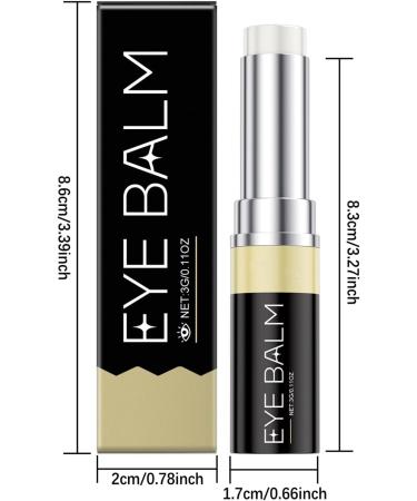 Eye Balm Stick 3g Moisturizing Radiance Treatment for the Eye Contour Firming Balm | For Travel Spa Home and Daily Night and Day Routine - Buy Online on GoSupps.com