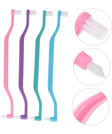 Shop Kombiuda 4-Piece Double-Headed Wear-Resistant Toothbrush Set | Ergonomic & Compact Home Accessory for Daily Use - Buy Online on GoSupps.com