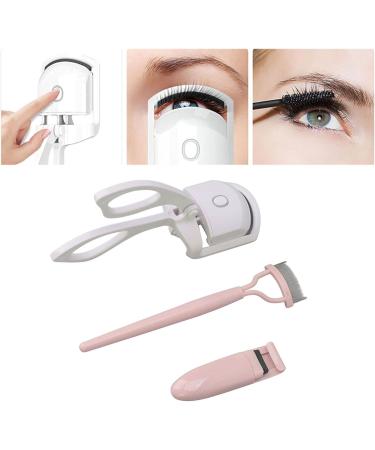 Qukaim Rechargeable Eyelash Curler Heated Eyelash Curler Set Electric USB Rechargeable Handheld Curler with Comb - Buy Online on GoSupps.com