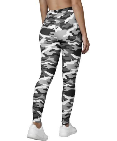 Buy Urban Classics Women's Camo Leggings - Stylish Yoga & Fitness Pants | XS-5XL | Multi-Colored Snow Camo 787 - International Shipping Available - Buy Online on GoSupps.com