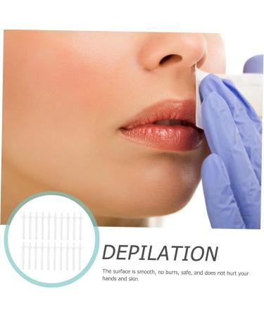 SESESFOUFU 80st Nasal Hair Removal Wax Sticks & Ear Wax Remover - Premium Applicators for Easy Hair Removal | 7x1.5cm - Buy Online on GoSupps.com