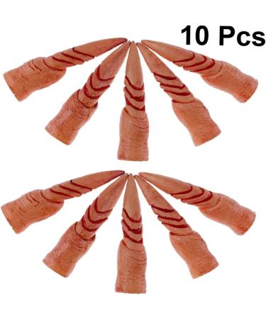 ibasenice 2 Sets Halloween Zombie Halloween Witch Sext Halloween Costumes Halloween Clothing Decor Fake Nails Fake Party Nails Spooky Nails Make up Nail Set Ghost Finger Cots Props - Buy Online on GoSupps.com