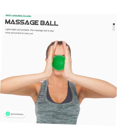 Buy Nolitoy Fascia Ball Massage Set - Trigger Point & Lacrosse Balls for Neck & Shoulder Relief | Spherical TPE Massage Accessories for Fitness - Buy Online on GoSupps.com