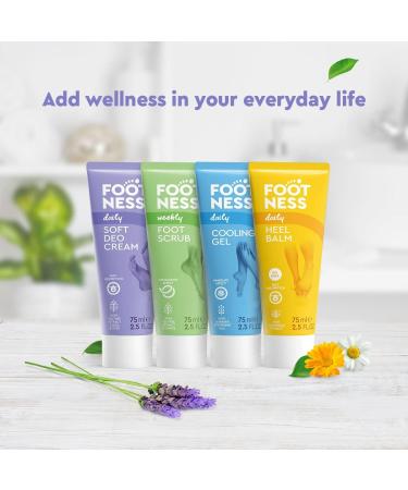 FOOTNESS Callus Cream with 2% Salicylic Acid - Smooth & Soften Rough Skin in 7 Days (30ml) - Buy Online on GoSupps.com